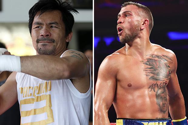 Preview Pacquiao Extends Exhibition Offer to Lomachenko